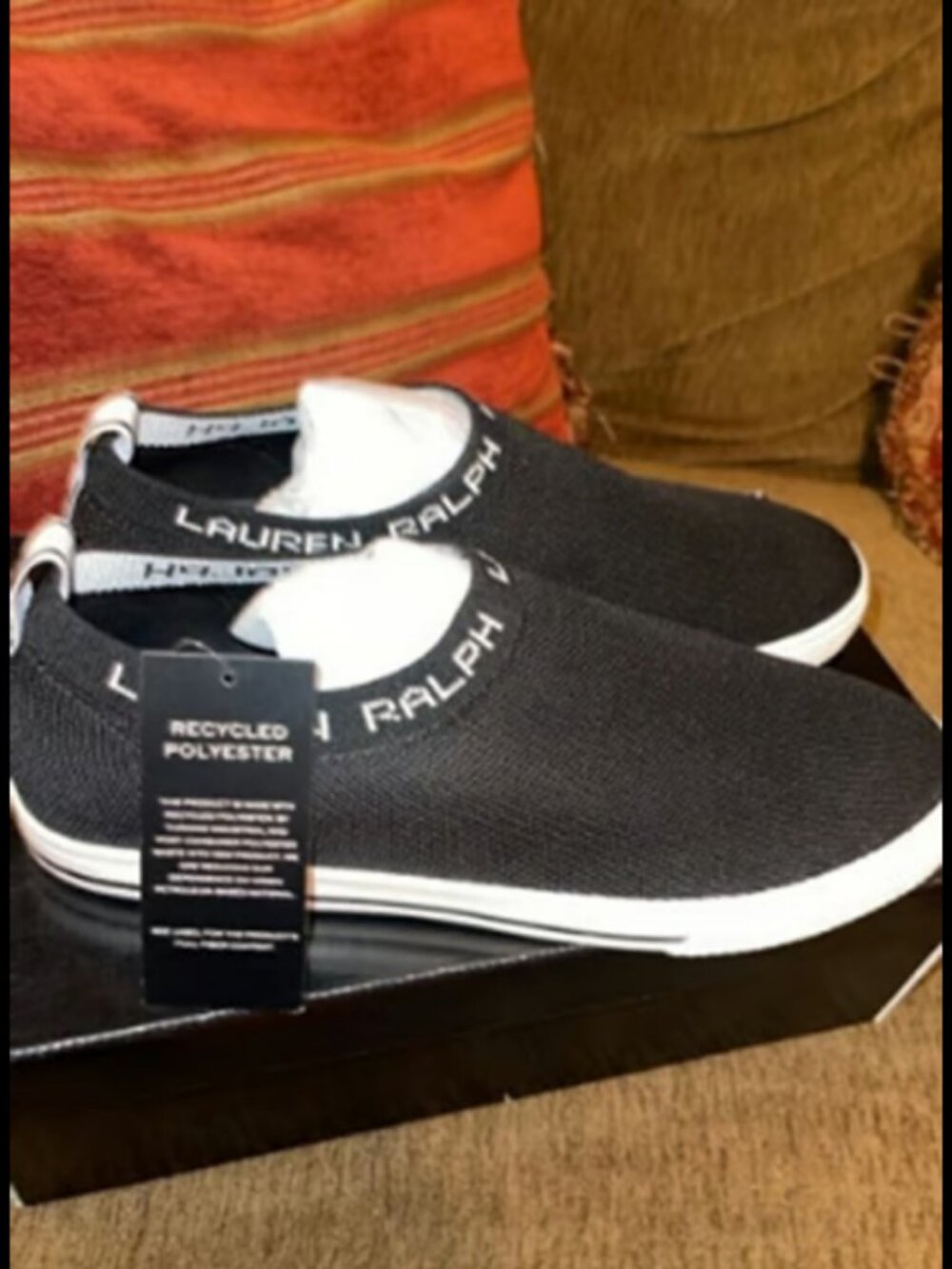 Lauren Ralph Lauren Black Sneakers Women’s Size 9.5 - A446